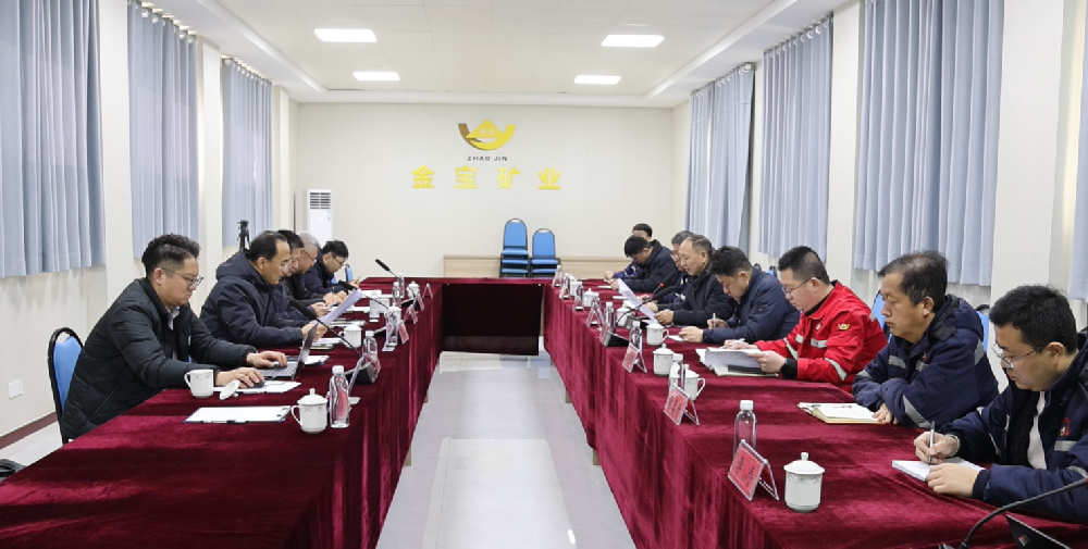 招金集團助力金寶礦業四化建設攻堅調研
